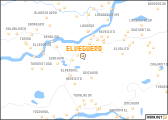 map of El Veguero