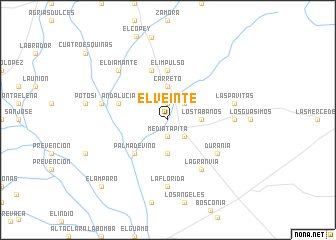 map of El Veinte