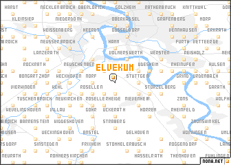 map of Elvekum