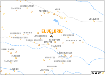map of El Velorio