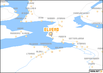 map of Elvemo