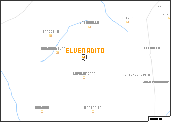 map of El Venadito