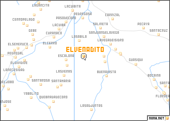 map of El Venadito