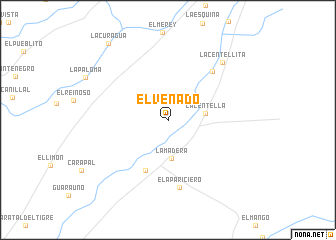 map of El Venado