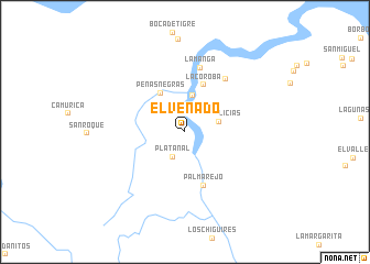 map of El Venado