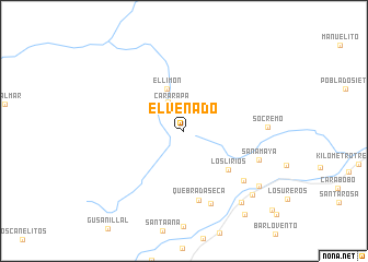 map of El Venado