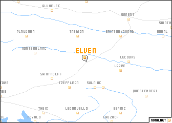 map of Elven