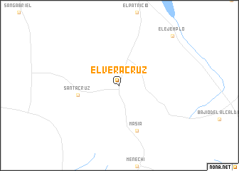 map of El Veracruz