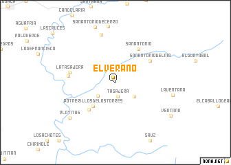 map of El Verano