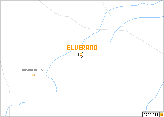 map of El Verano