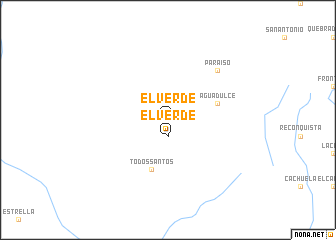 map of El Verde