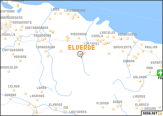 map of El Verde