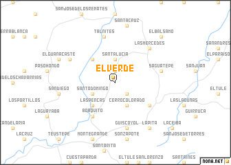 map of El Verde