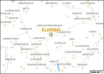 map of El Vergel