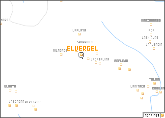 map of El Vergel