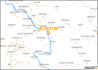 map of Elverton
