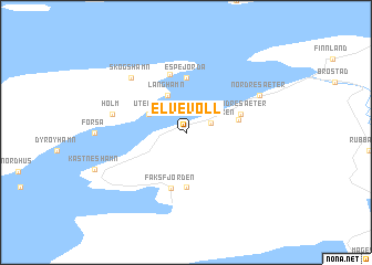 map of Elvevoll