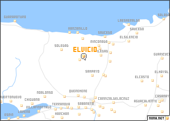 map of El Vicio