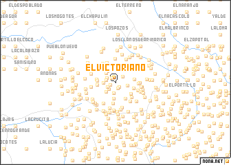 map of El Victoriano