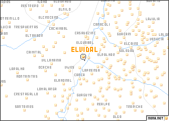 map of El Vidal