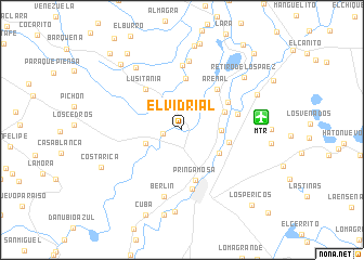 map of El Vidrial
