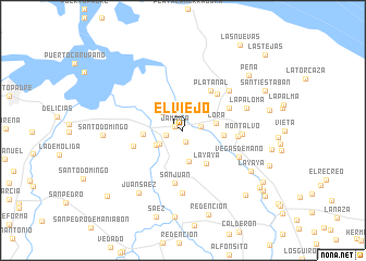 map of El Viejo