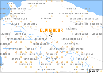 map of El Vigiador