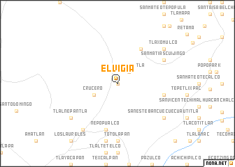 map of El Vigía