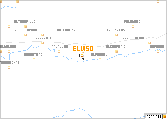 map of El Viso