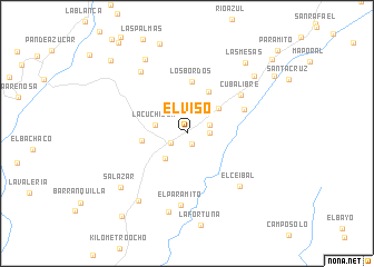 map of El Viso