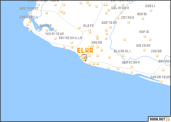 map of Elwa