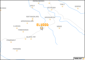 map of Elwood