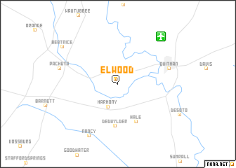 map of Elwood