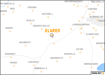 map of Elwren