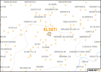 map of El Xuti