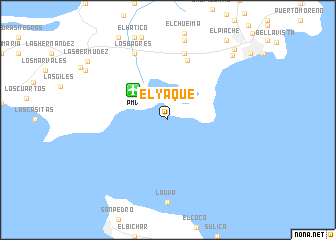 map of El Yaque