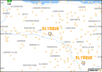 map of El Yaque