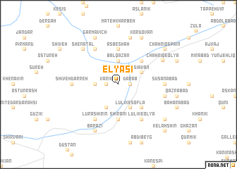 map of Elyāsī