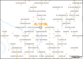 map of El Yayal