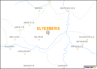 map of El Yerbanis