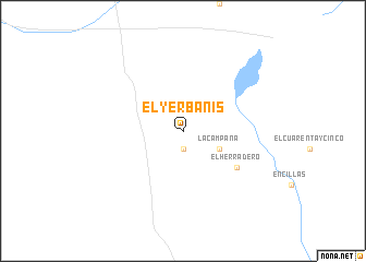 map of El Yerbanis