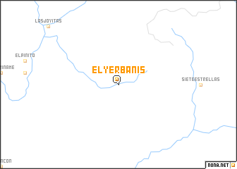 map of El Yerbanis