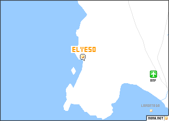 map of El Yeso