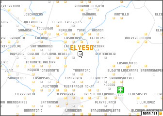 map of El Yeso