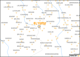 map of Elyūrdī