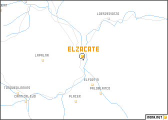 map of El Zacate