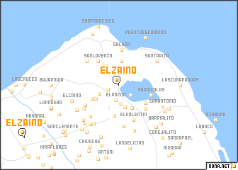 map of El Zaíno