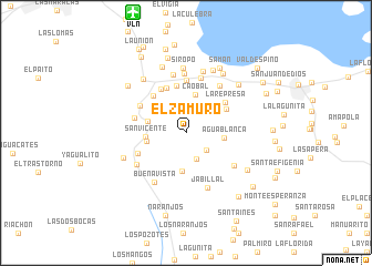 map of El Zamuro