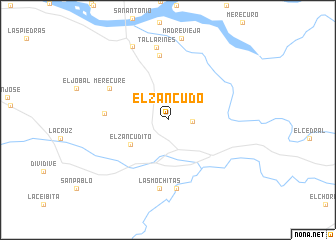 map of El Zancudo