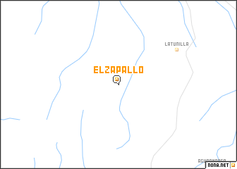 map of El Zapallo